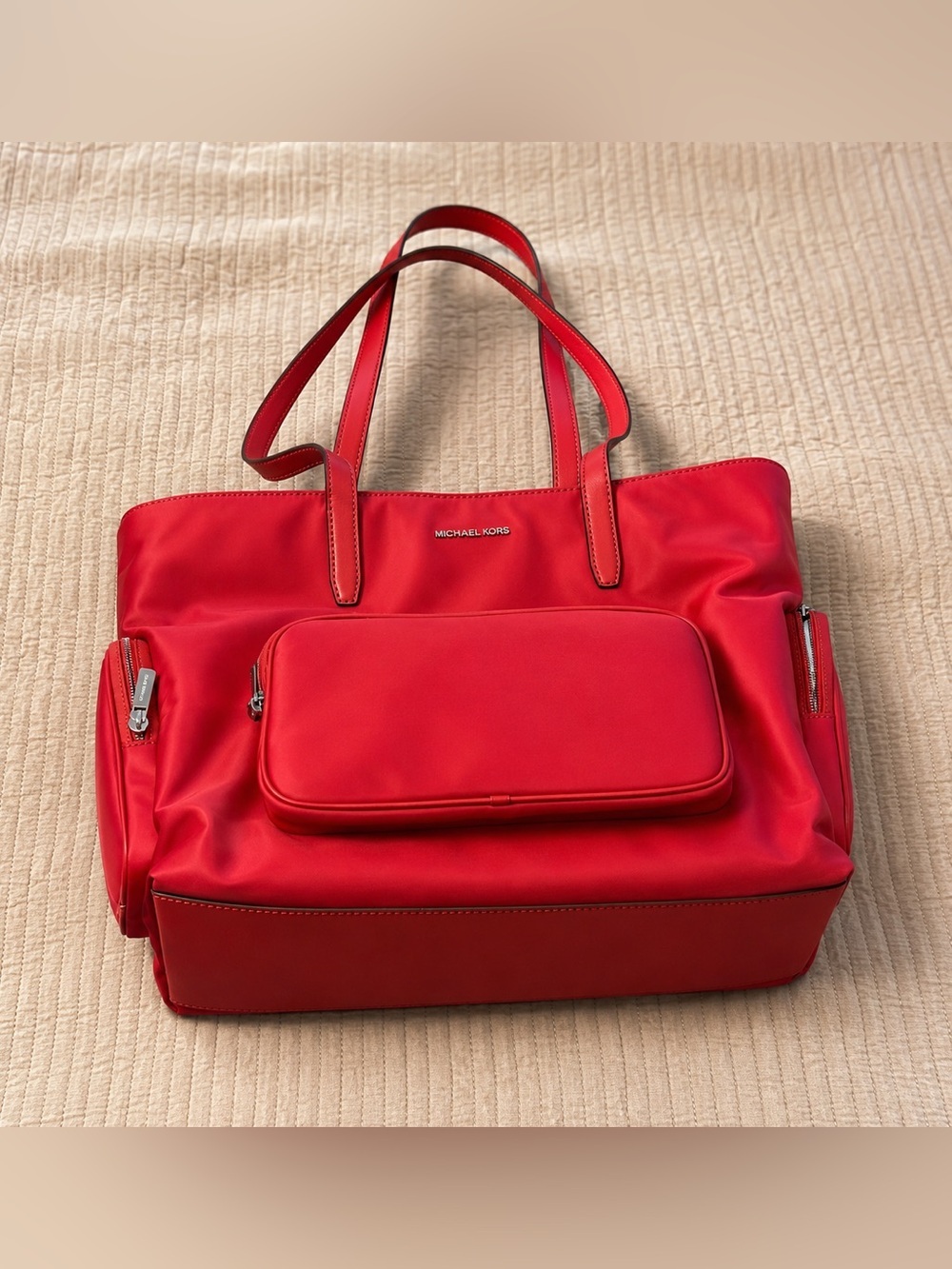Michael Kors Bold Red Tote